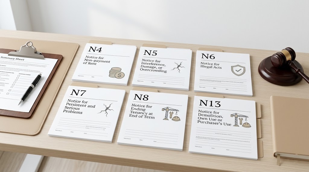 Ontario LTB Eviction Notice Summary