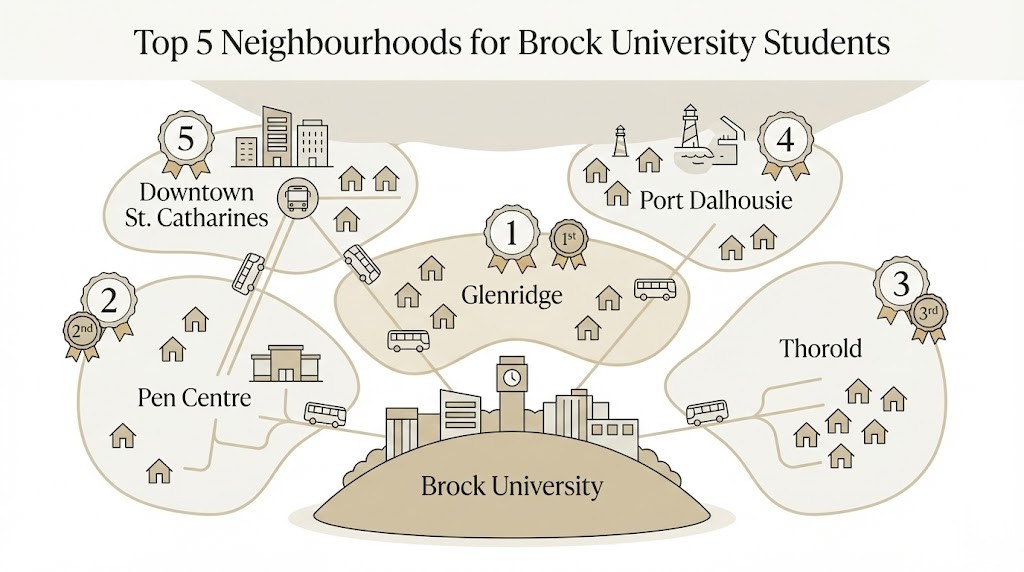 The 5 Best Neighbourhoods for Brock Students (Ranked by Value)
