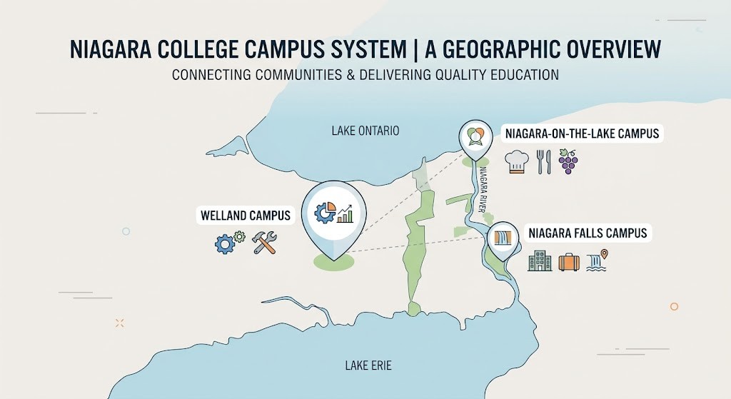 Understanding Niagara College's 3-Campus System