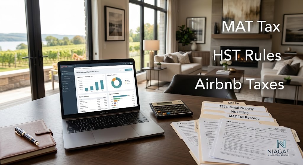 Taxes Does a Niagara Short-Term Rental Host Pay
