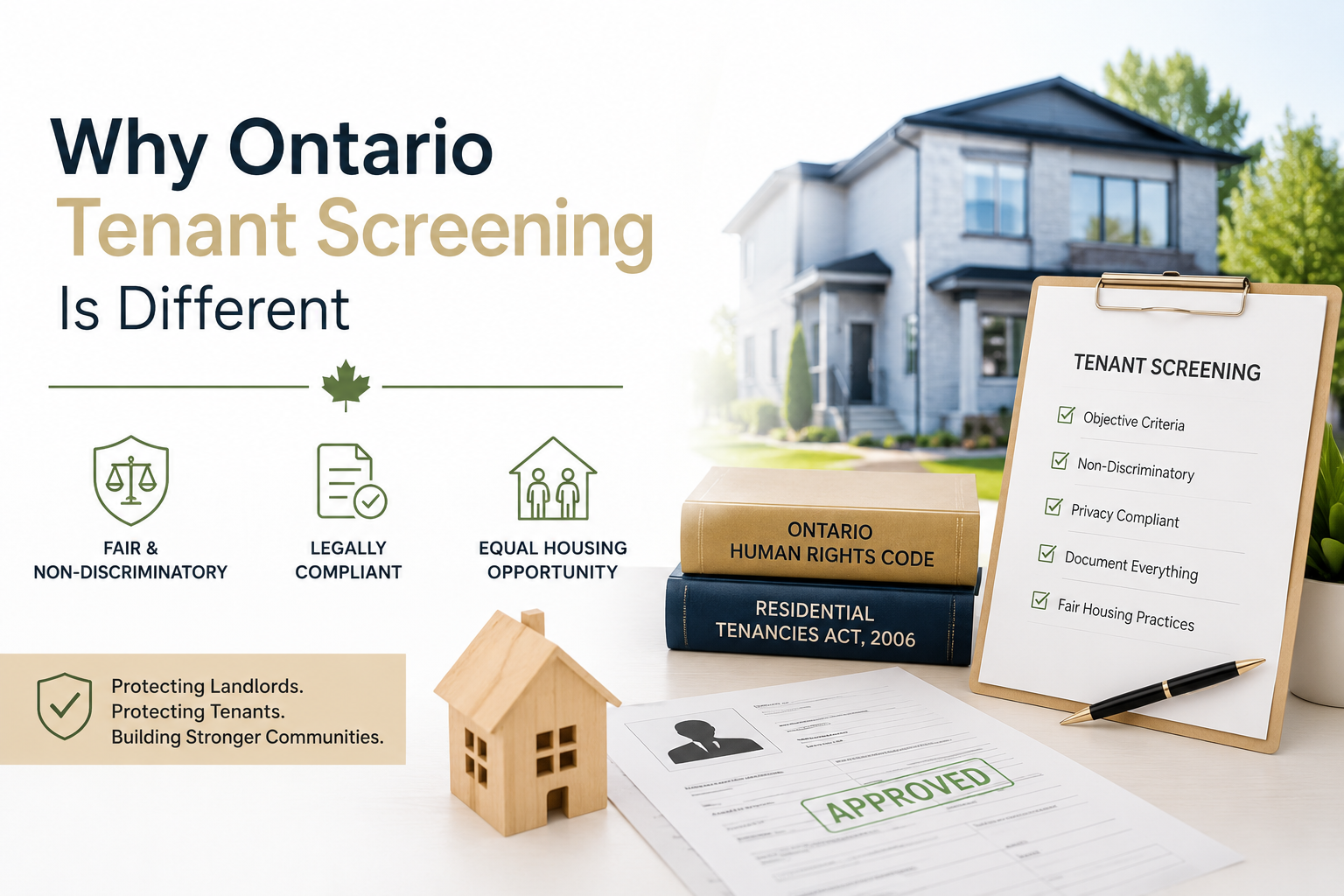 Why Ontario Tenant Screening Is Different